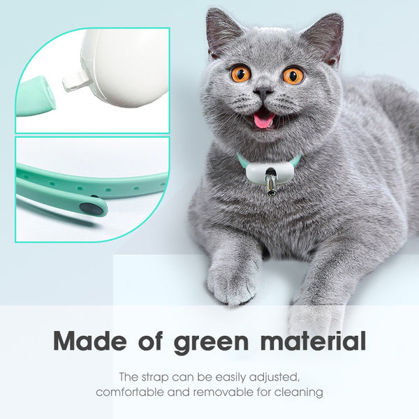 Smart Teasing Cat Collar - Interactive Laser Toy for Cats