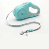 Telescopic Retractable Dog Leash with Optional Collar Set