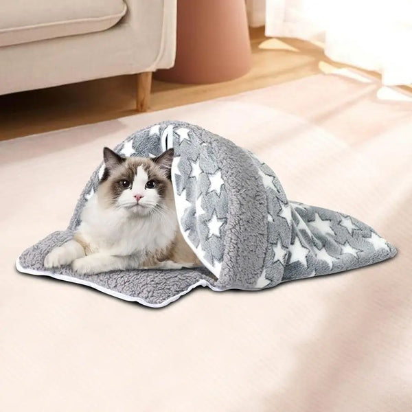 Cozy Cat Sleeping Bag - Warm and Snug Pet Bed