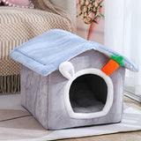 Cozy Radish-Shaped Pet Nest – Soft and Stylish Bed for Cats and Small Dogs